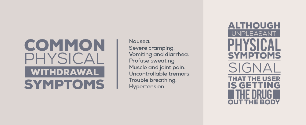 common physical withdrawal symptoms