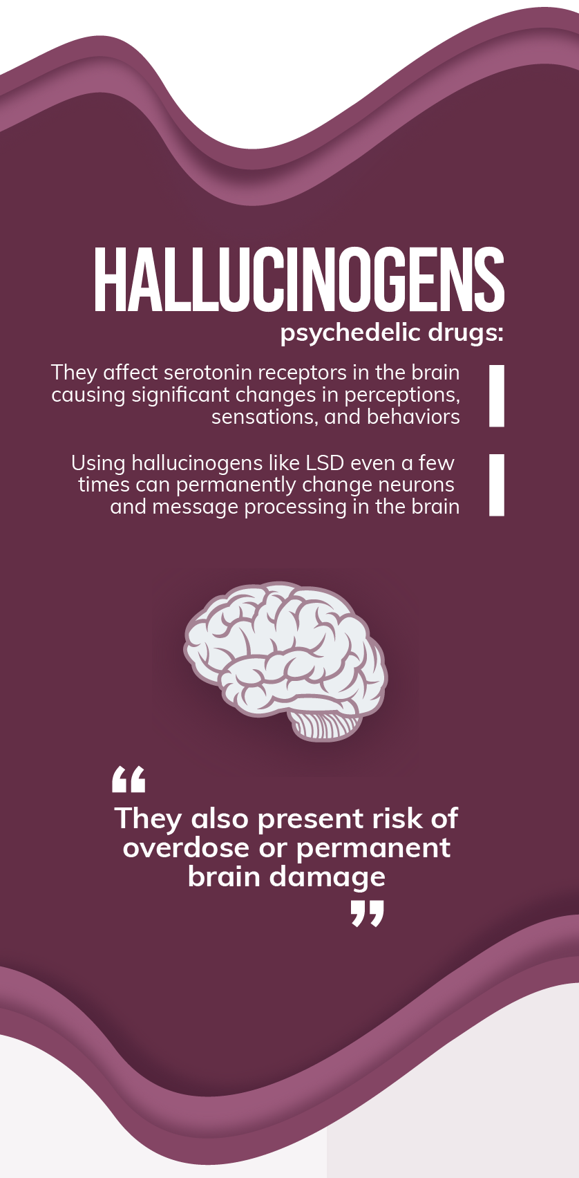 The short term effects of the drugs on the body are, heightened risk of stroke or heart attack, panic attacks, severe drowsiness or wakefulness, changes to heart rate abd blood pressure, escalation of harmful behaviors and dangerous sexual practices, unhealthy changes in appetite and overdose or death. The long tern effects of the drugs on the body are, impairment or disease in the liver and kidneys, hormonal changes, lung or heart disease, cancer, HIV, hepatitis and other transferable diseases and neurological changes.