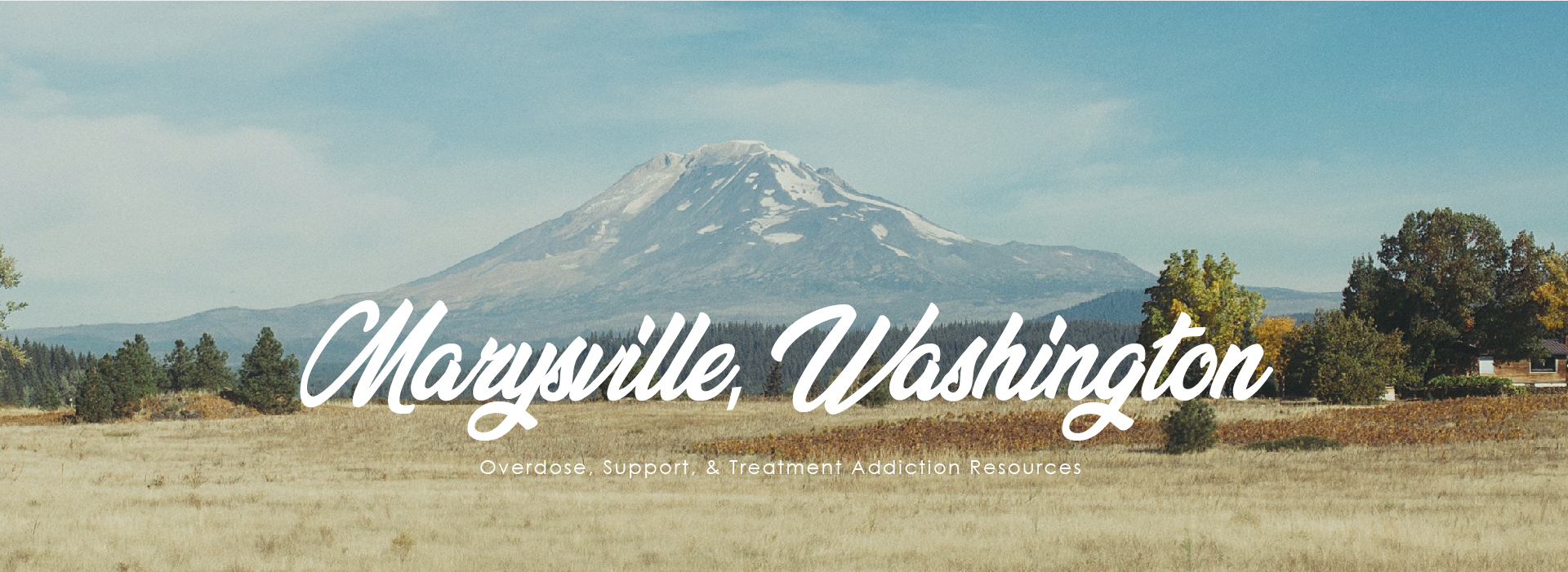 Marysville, Washington, overdose support, and treatment addiction resources