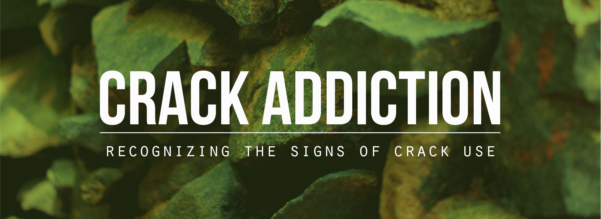 Crack addiction. Recognizing the signs of crack use