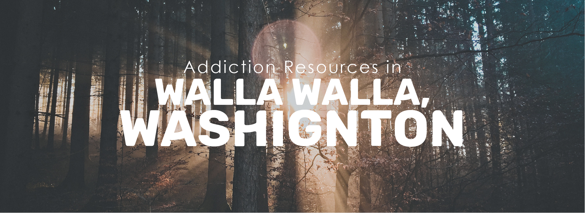 Addiction resources in Walla Walla, Washington